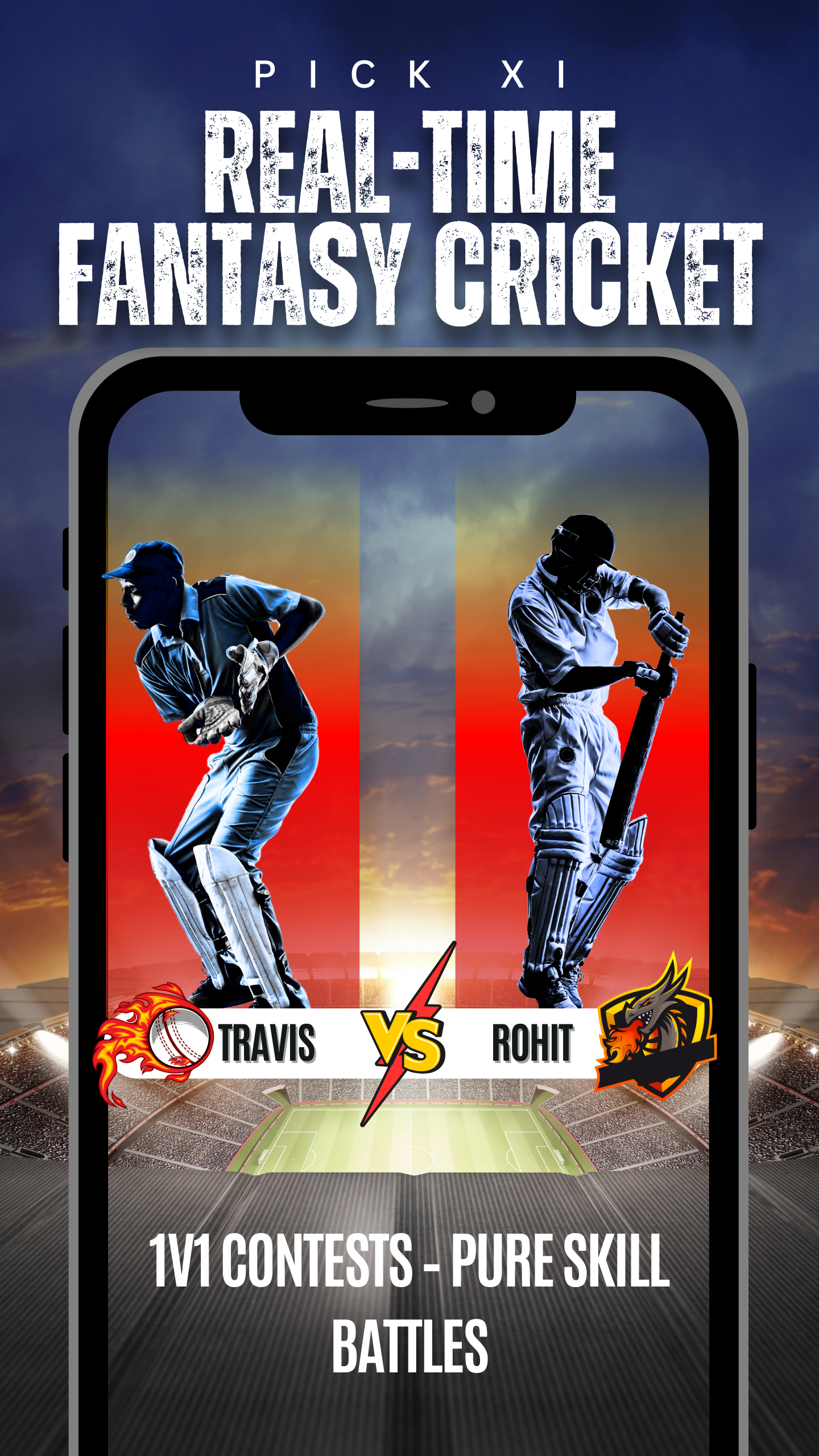 PickXI Leaderboard showing player rankings and scores